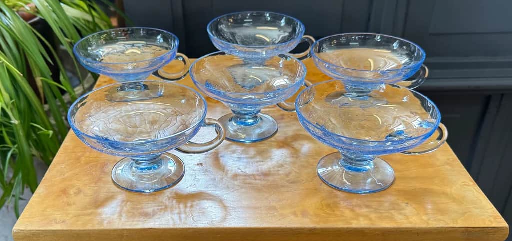 Dessertglas, Johansfors Glasbruk – begagnad glas hos ReFurn Lidingö