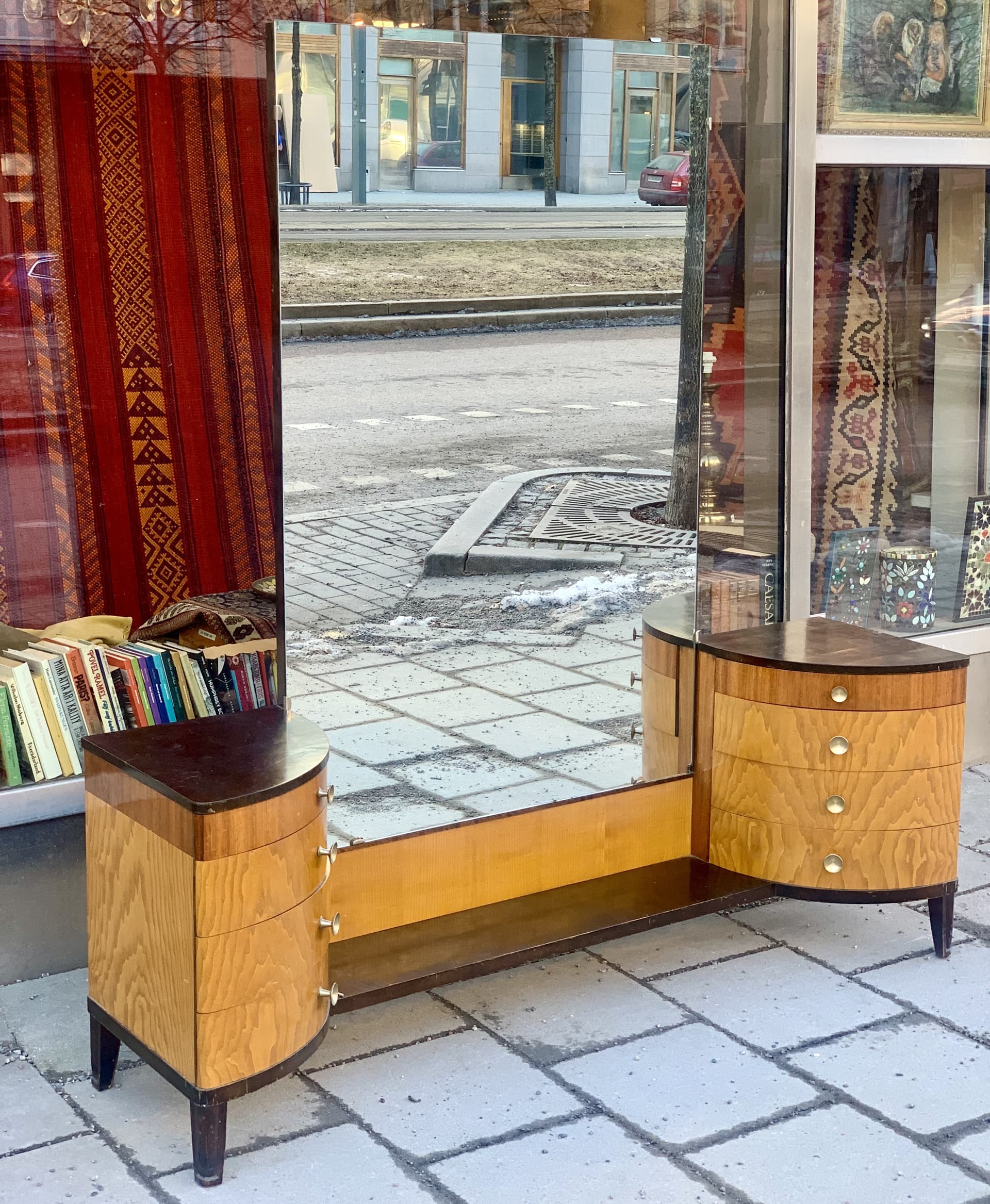 Vacker Art Deco Dressing Table/Hallmöbel