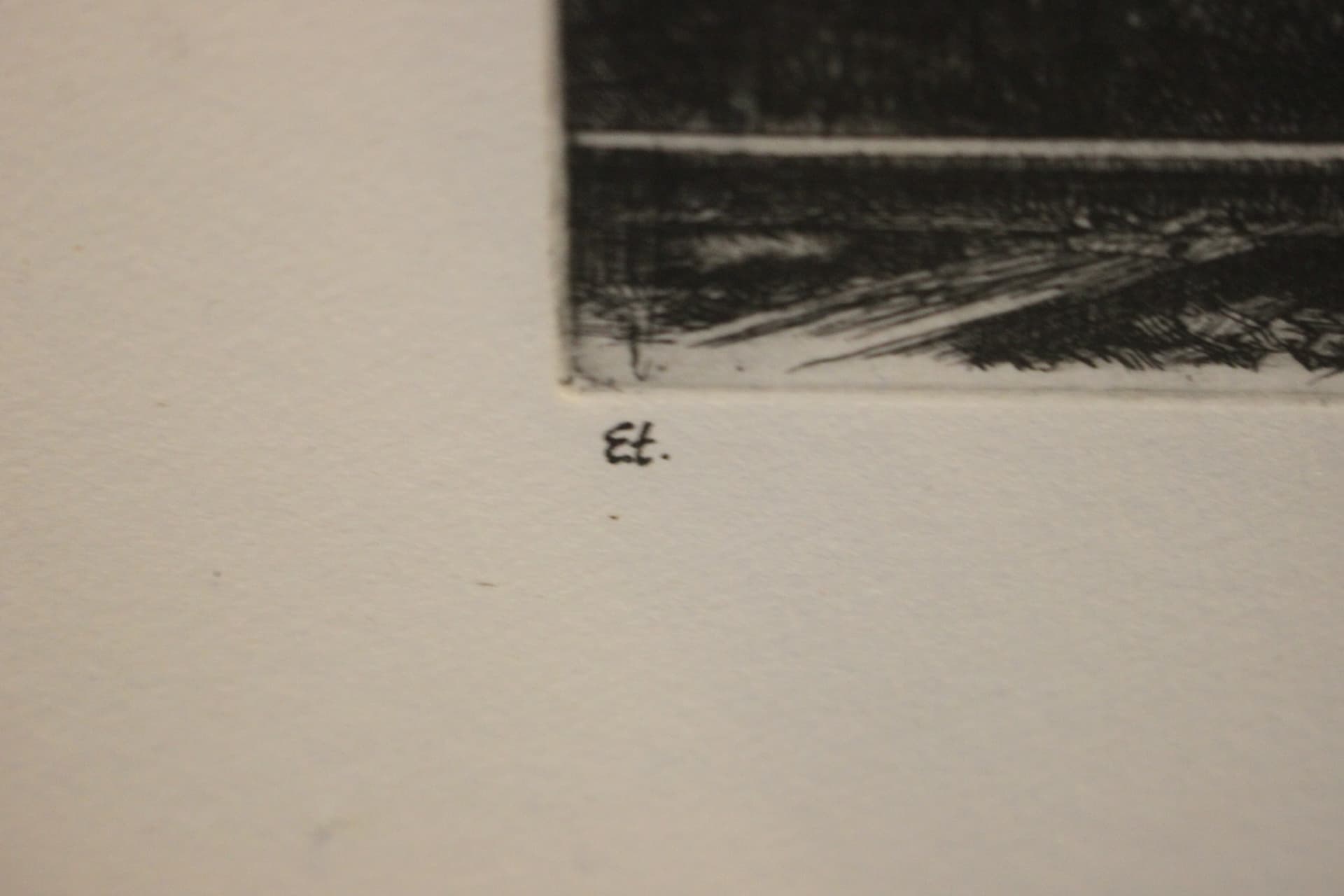 Etsning Björn Brusewitz