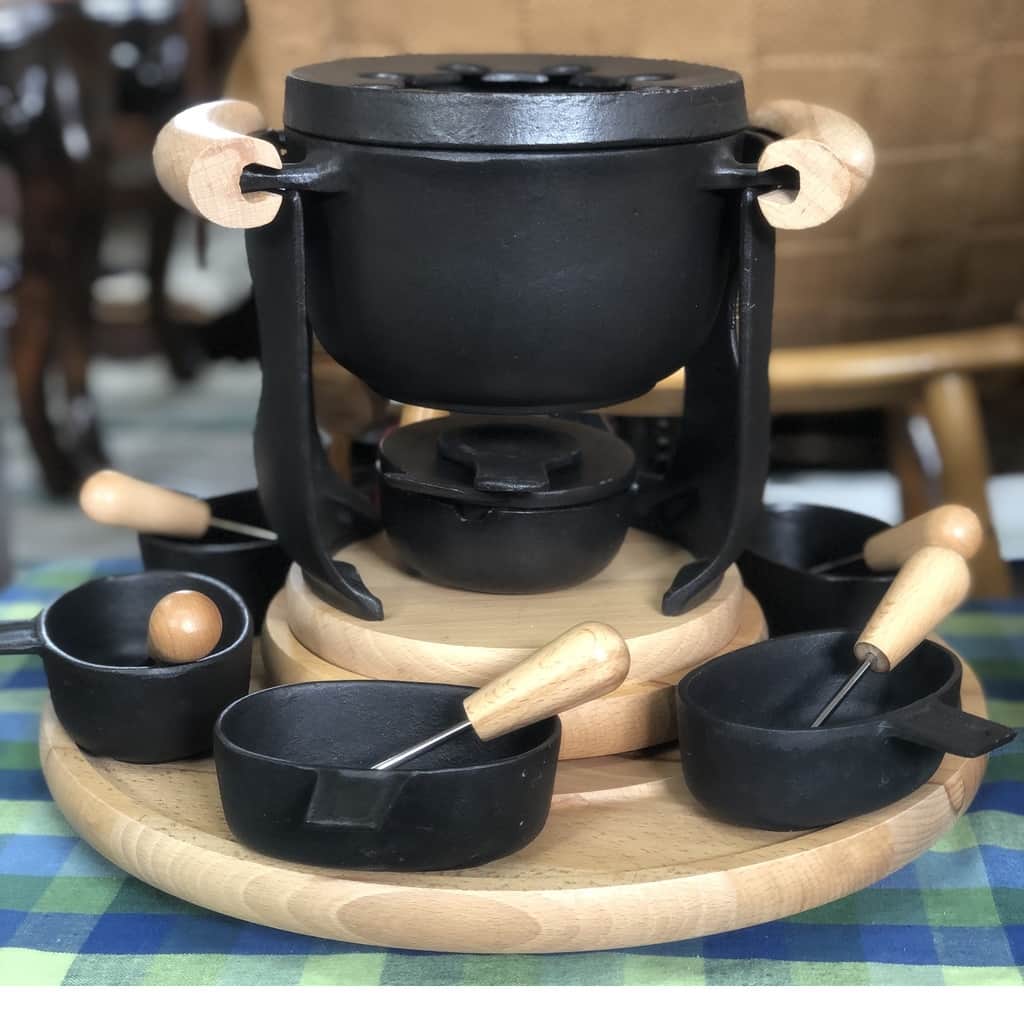 Läckert fondue set, Bodum – begagnad övrigt hos ReFurn Lidingö