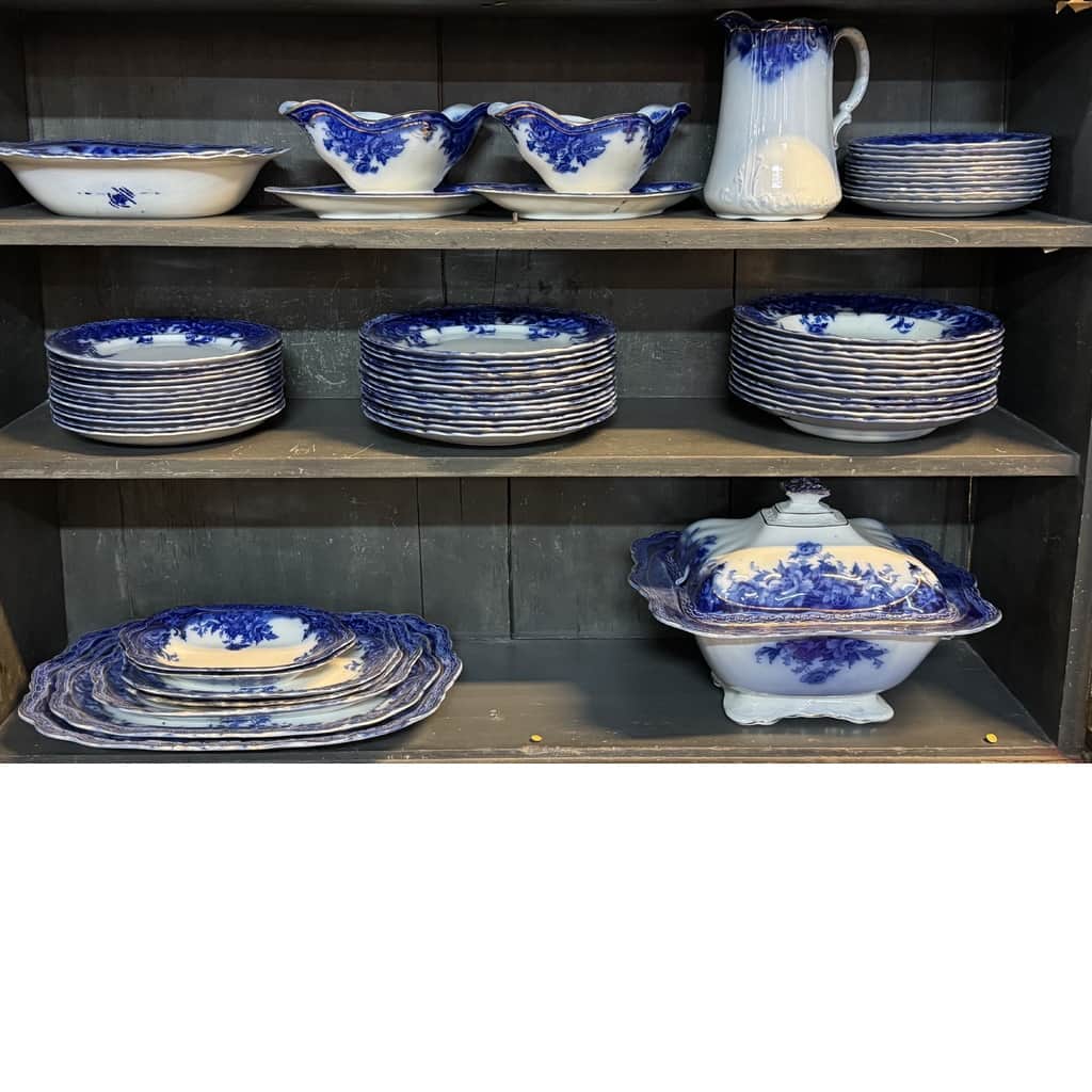 Matservis, Wedgewood, ”Roma” England 1800-tal – begagnad keramik & porslin hos ReFurn Lidingö