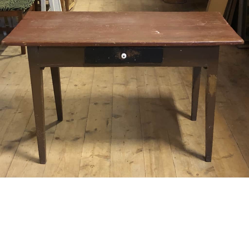 Gediget bord med låda 1700 tal – begagnad bord & stolar hos ReFurn Lidingö