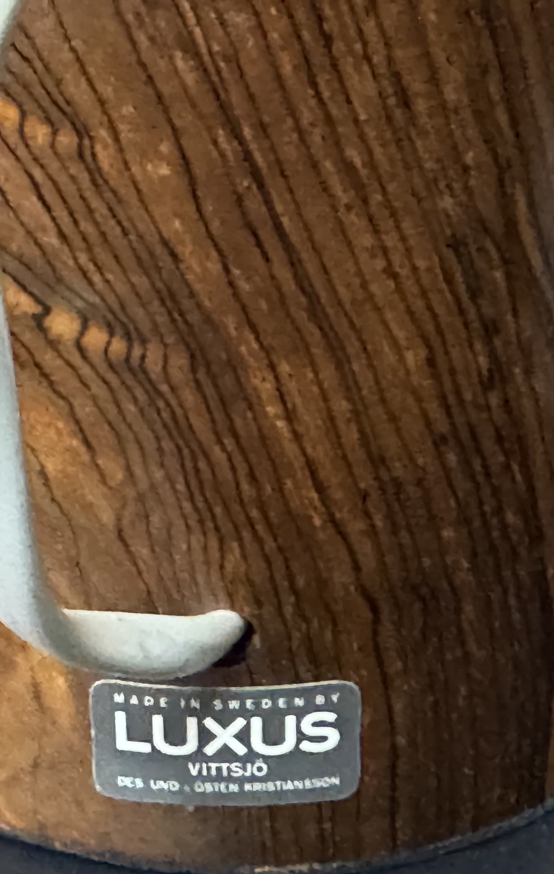 Två vackra bordslampor, Uno&Östen Kristiansson, Luxus