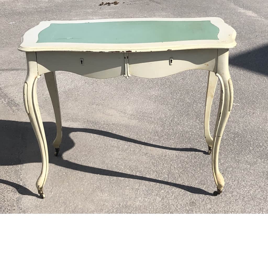 Härligt bord / skrivbord med 2 lådor – begagnad bord & stolar hos ReFurn Lidingö