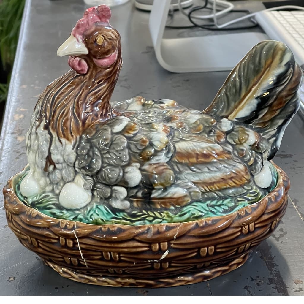 Ägghöna i porslin, Rörstrand