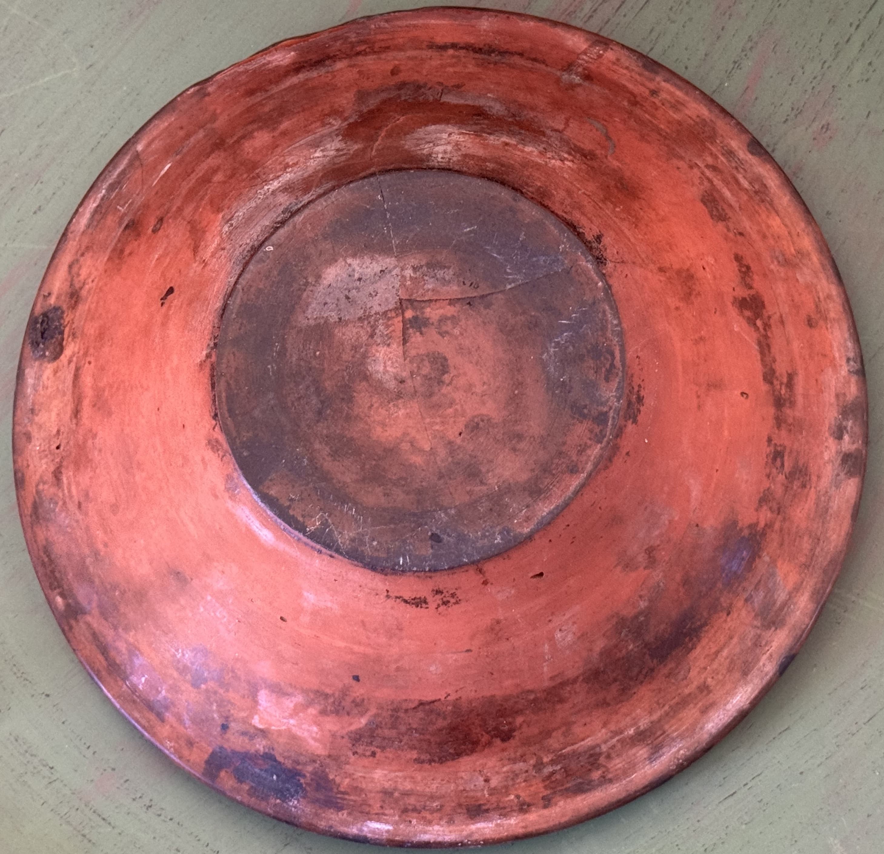 Läcker skål, lergods 1800 tal